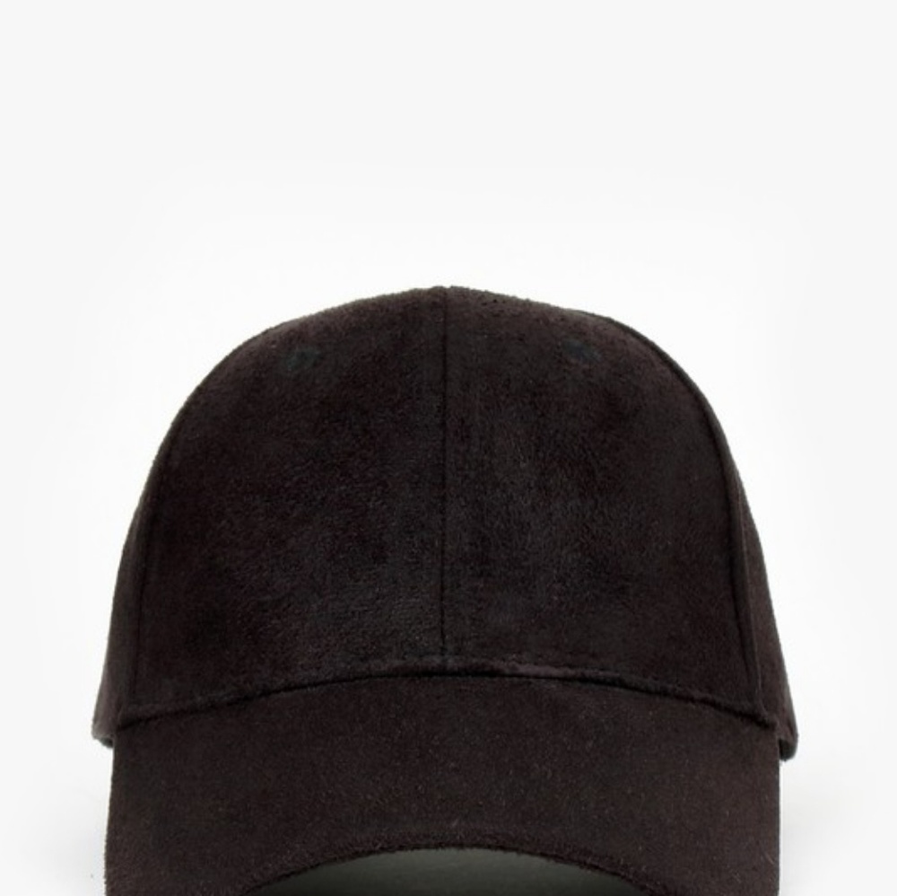 New CASUAL FAUX suede baseball cap - Picture 4 of 5